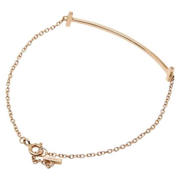Tiffany & Co. Jewelry - TIFFANY 18k Gold Charm Bracelet